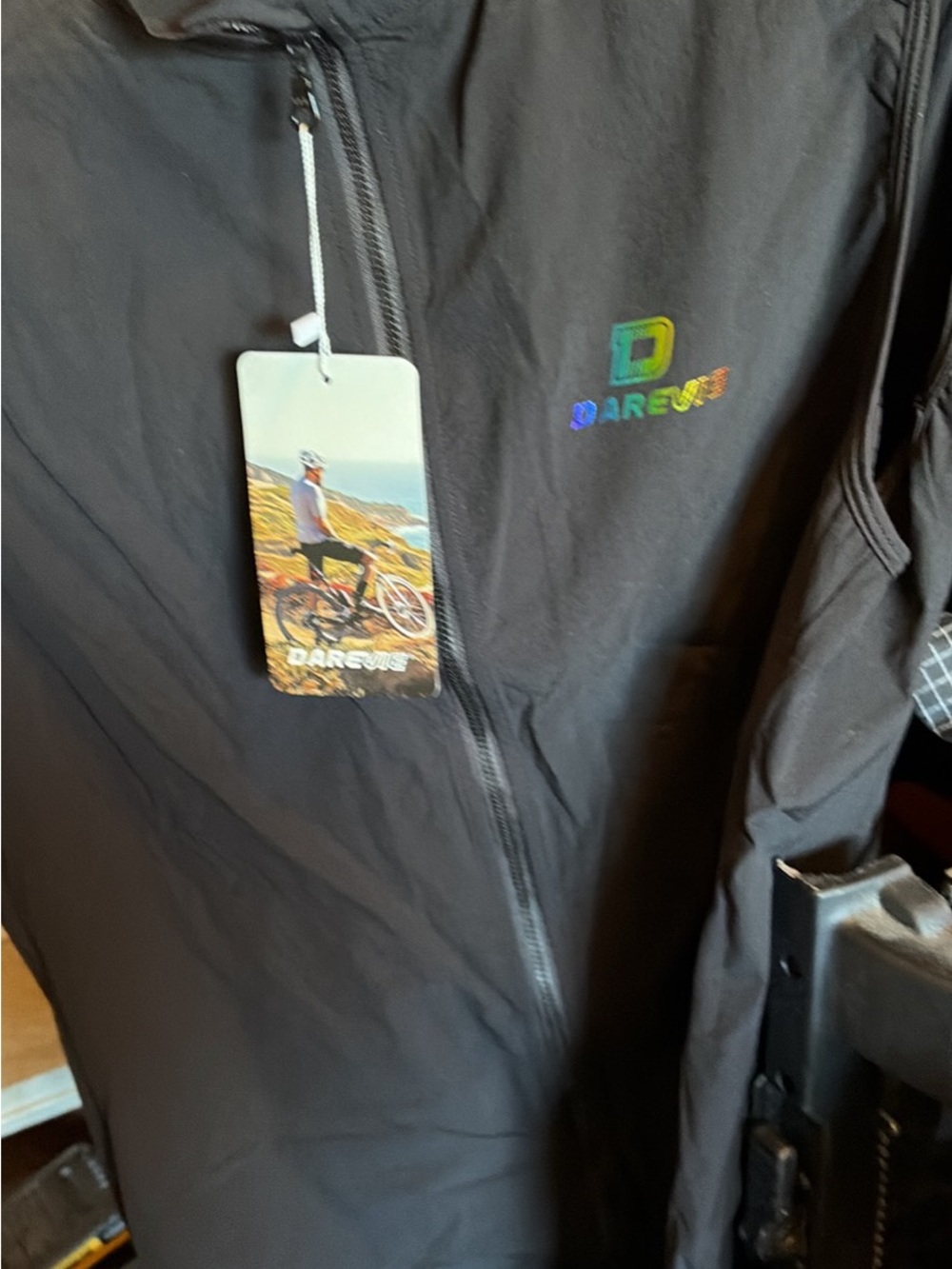 Men's Black Softshell Jacket - Black